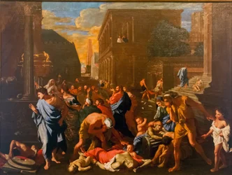 The Philistines Attacked by the Plague in the City of Ashdod
